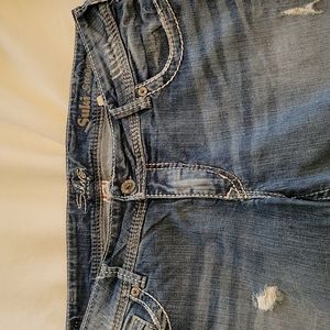 Silver Suki  Straight sz 34